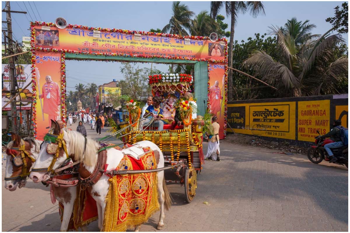 New Gour-Nitai temple opened in Srinathpur