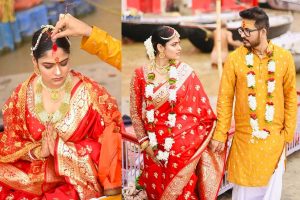 ডুবে ডুবে জল খাচ্ছিলেন! এবার বারাণসীতে গঙ্গাকে সাক্ষী রেখে দ্বিতীয়বার বিয়ে করলেন হিরণ