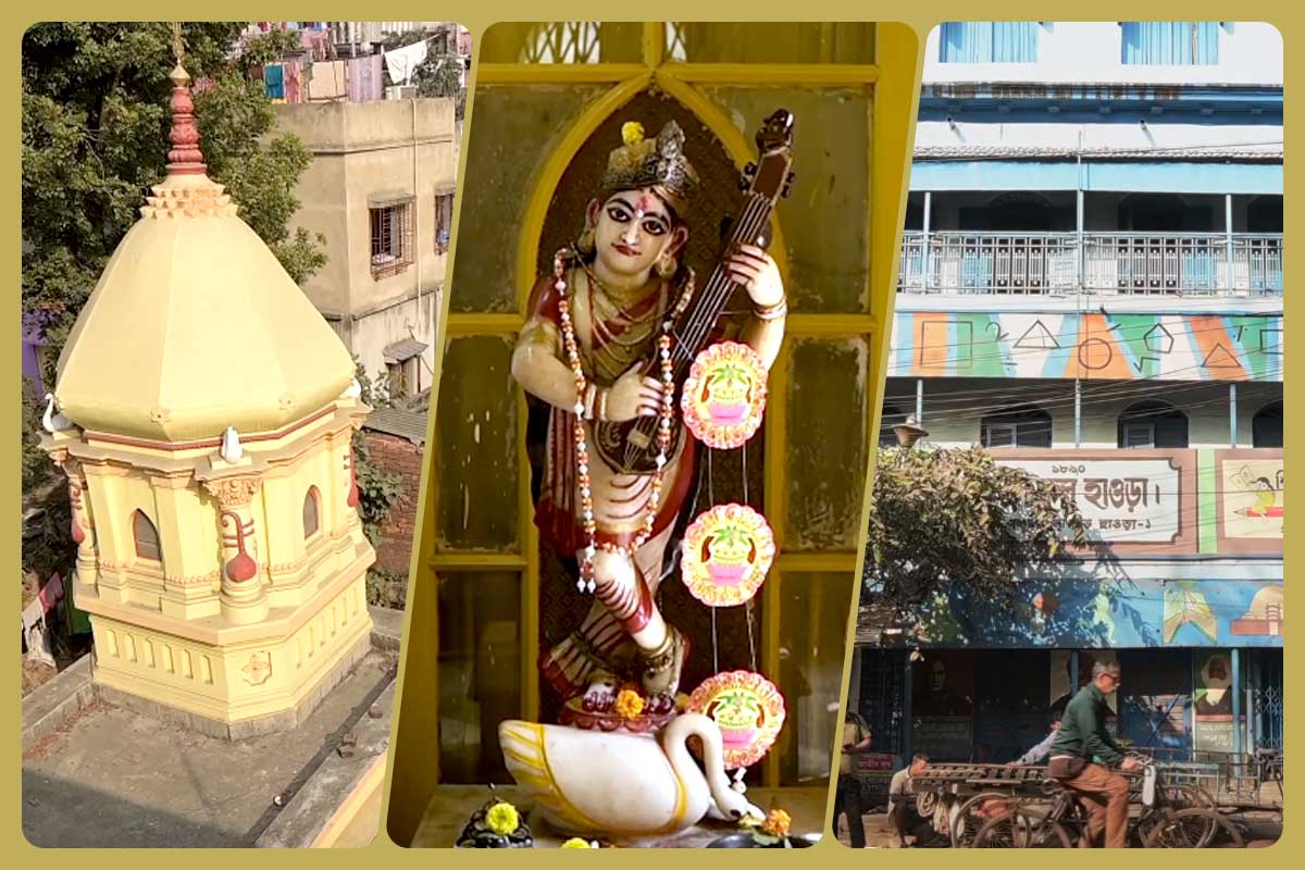 শতাব্দী পেরিয়েও অমলিন বাংলার একমাত্র সরস্বতী মন্দির, বছরের ৩৬৫ দিনই হয় আরাধনা