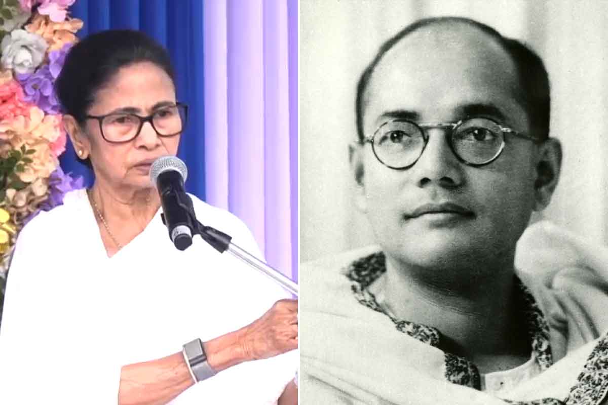 নেতাজিকেও কি নাগরিকত্বের প্রমাণ দিতে হত? সুভাষ স্মরণ মঞ্চ থেকে SIR নিয়ে উষ্মাপ্রকাশ মমতার