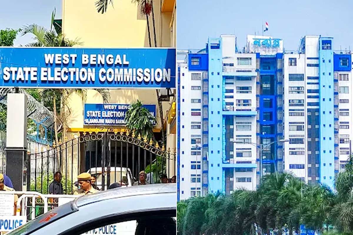 কমিশন-রাজ্য সংঘাত! নির্বাচনী আধিকারিকদের বিরুদ্ধে FIR-এর নির্দেশ ফেরাতে চেয়ে চিঠি নবান্নের