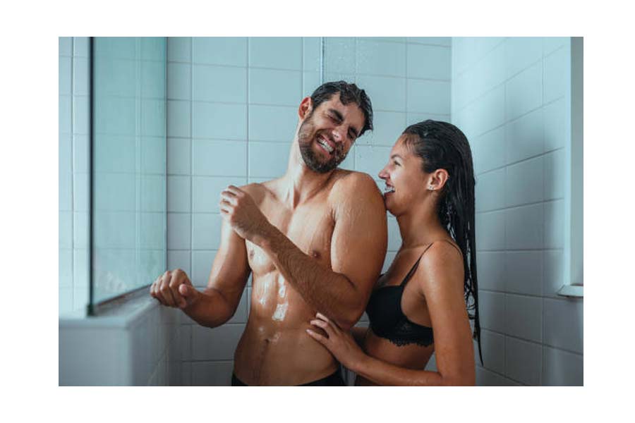 Shower together: Enhance intimacy and shared happiness