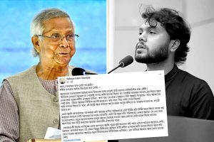 ‘বিচারের কত দেরি?’, খুনের একমাস পর ইউনুসকে বিঁধে ফেসবুকে ‘লাইফটাইম প্রশ্ন’ হাদিপত্নী শম্পার