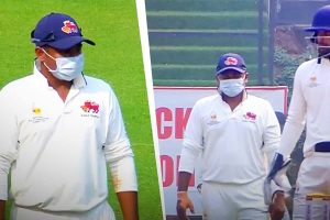 মুখ ঢেকে যায়…, রনজিতে মাস্ক পরে ফিল্ডিং করতে বাধ্য হলেন সরফরাজরা, কী হল বাংলার ম্যাচে?