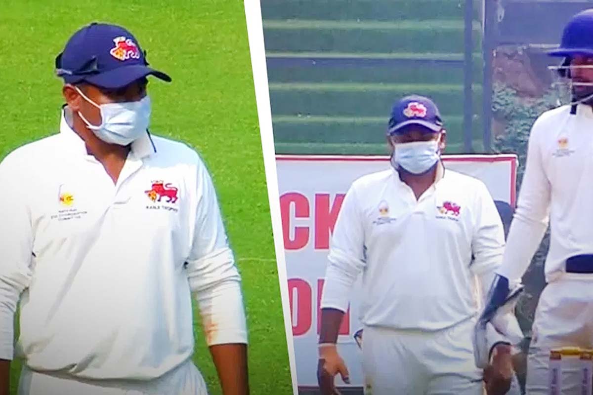 মুখ ঢেকে যায়…, রনজিতে মাস্ক পরে ফিল্ডিং করতে বাধ্য হলেন সরফরাজরা, কী হল বাংলার ম্যাচে?