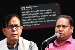 ‘ভাগীরথীতে হিন্দুদের লাশ ভাসিয়ে দেব’, হুমায়ুনের মন্তব্য সেলিমকে মনে করালেন রোহন, সমালোচনায় কংগ্রেস