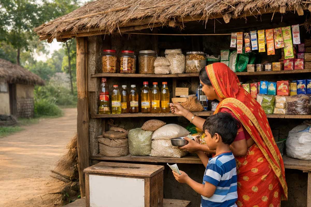 দোকানি ছাড়াই চলছে দোকান! হয় না চুরি, বিশ্বাসে ভর করে দেশের এই গ্রামে দিব্যি চলে ব্যবসা