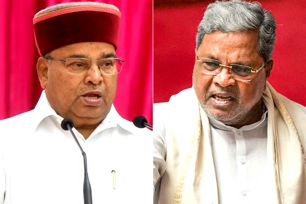 তামিলনাড়ুর পর কর্নাটক, ভাষণ পাঠ না করেই বিধানসভা ছাড়লেন ক্ষুব্ধ রাজ্যপাল, ‘সংবিধান লঙ্ঘন’, পালটা সিদ্দারামাইয়ার