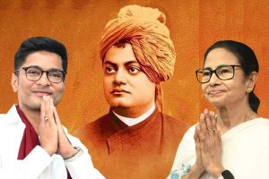 ‘বিভেদকালে পাথেয় হোক স্বামীজির সম্প্রীতির বার্তা’, বিবেক জয়ন্তীতে বার্তা মমতা-অভিষেকের