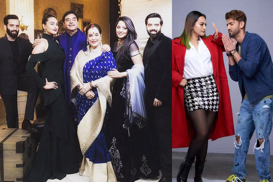 শত্রুঘ্নর বর্ষবরণের ছবিতে নেই জাহির, সোনাক্ষীর বিয়ের বছর ঘুরলেও ভিনধর্মী জামাইকে মেনে নেননি?