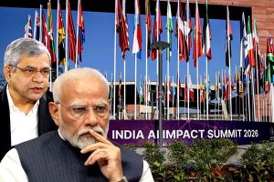 ইন্টারনেট বিপর্যয়, চিনা রোবট বিতর্ক, স্বপ্নের এআই সম্মেলনে জোড়া লজ্জা! ঢোক গিলে ক্ষমা চাইছে কেন্দ্র