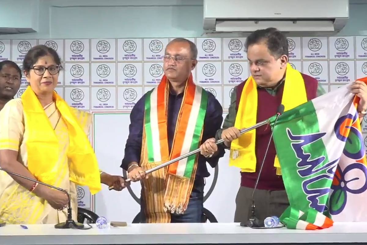 বঙ্গভঙ্গ চেয়ে বারবার সোচ্চার, তৃণমূলে যোগ ‘বিদ্রোহী’ বিজেপি বিধায়ক বিষ্ণুপ্রসাদ শর্মার