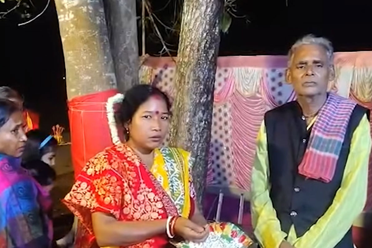 Dhupguri people celebrates banyan and pakur tree marriage 