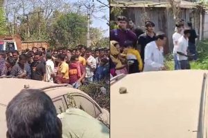 ডোমকলে কঙ্কাল কাণ্ড! রাস্তার ধারে পড়ে থাকা গাড়ির ভিতরে উঁকি দিতেই চমকালেন স্থানীয় বাসিন্দারা