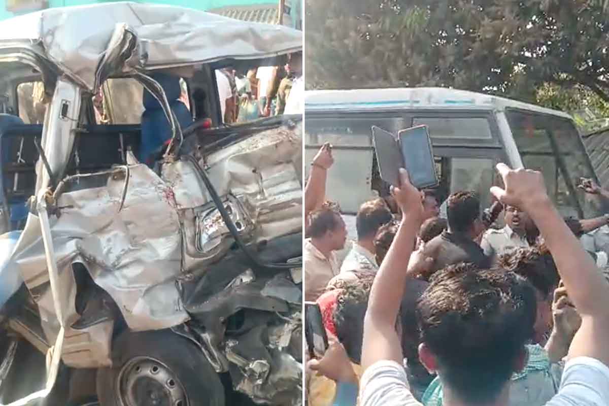 ট্রাকের ধাক্কায় দুমড়ে গেল মারুতি! উচ্চ মাধ্যমিকের ডিউটি সেরে ফেরার পথে মৃত্যু শিক্ষিকার