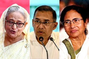 ‘ধর্ম যার যার, রাষ্ট্র সবার’, হাসিনা-মমতার ‘মন্ত্রে’ সংখ্যালঘুদের আশ্বাস তারেকের