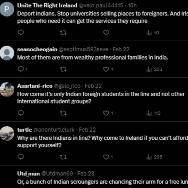 Ireland: Viral photo of Indian students at an Irish food bank sparks backlash