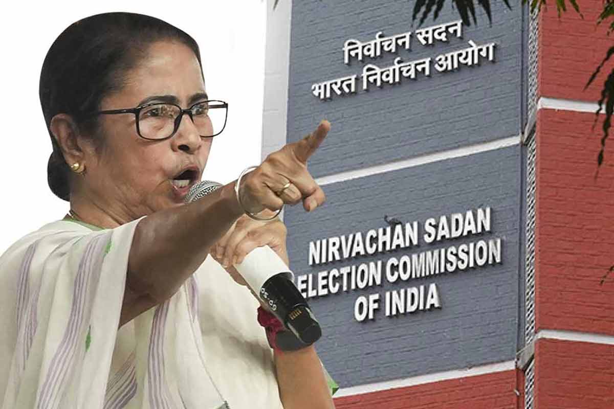 ‘যাঁদের ডিমোশন করবে, তাঁদের প্রোমোশন করব’, ৭ এইআরও সাসপেনশন নিয়ে তোপ মমতার