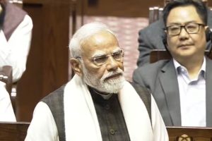‘বয়স হয়েছে, বসে স্লোগান দিন’, রাজ্যসভায় খাড়গেকে সরস টিপ্পনী মোদির