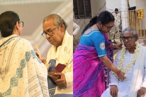 মতুয়া গোঁসাইকে বঙ্গবিভূষণে ‘ভোটের রাজনীতি’ দেখছে বিজেপি, তৃণমূলের জবাব, ‘সম্মান দিয়েছেন মমতা’