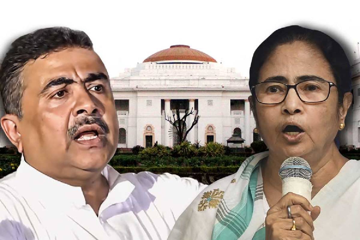 বাঙালিদের যখন ভিনরাজ্যে নিগ্রহ করা হয়, তখন কেন চুপ থাকেন? শুভেন্দুকে বিঁধলেন মমতা