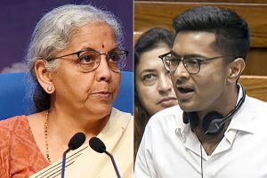 বাংলার বঞ্চনার জবাব না দিয়ে মমতাকে তোপ নির্মলার, পালটা দিলেন অভিষেক