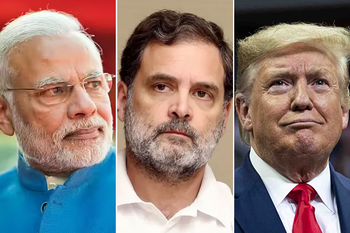 ‘ফের আত্মসমর্পণ করবেন’, ট্রাম্পের শুল্কবাণে মোদিকে ‘বিশ্বাসঘাতক’ তোপ রাহুলের