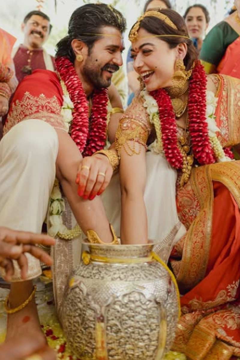 Rashmika-Vijay's wedding jewellery's grab attention 