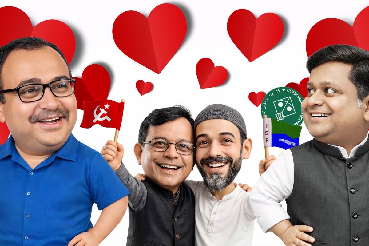 ভোটেও যেন ভালোবাসার মরশুম, জোট-প্রেম চর্চায় জমজমাট বাংলার রাজনীতি!