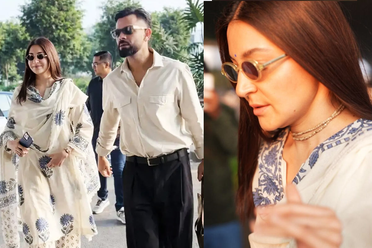 আমিষ ত্যাগ আগেই, এবার শুভ্রবসনে গলায় তুলসীর কণ্ঠীমালা, ‘বলিউড বিমুখ’ অনুষ্কা কি আধ্যাত্ম্য চর্চায় মগ্ন?