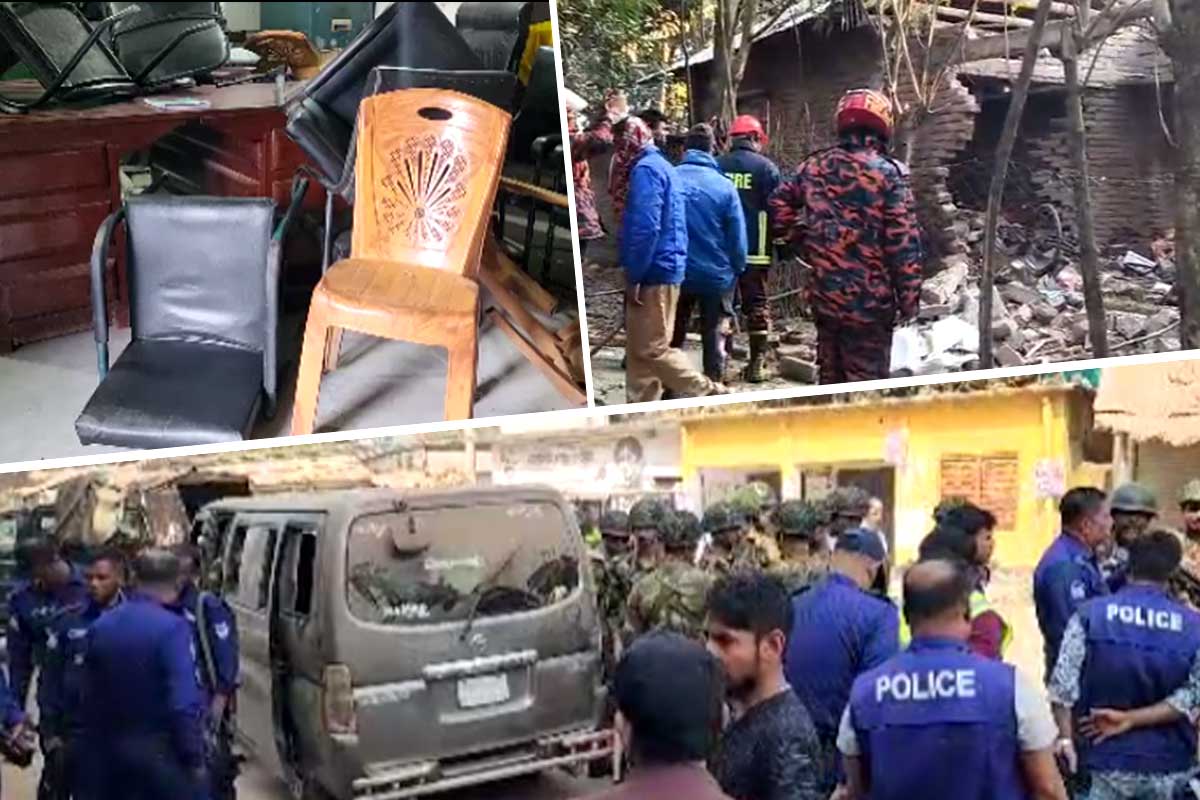 ওপার বাংলায় ভোট পরবর্তী হিংসা, বিস্ফোরণে নিহত একাধিক, জেলায় জেলায় ভাঙচুর