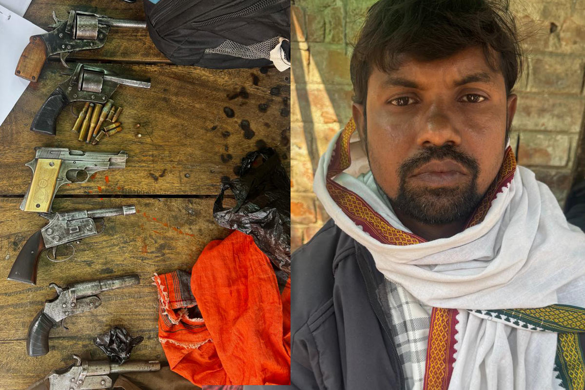 ভোটের আগে গয়া থেকে অস্ত্রপাচার রাজ্যে! অটোয় আগ্নেয়াস্ত্র, গ্রেপ্তার ১