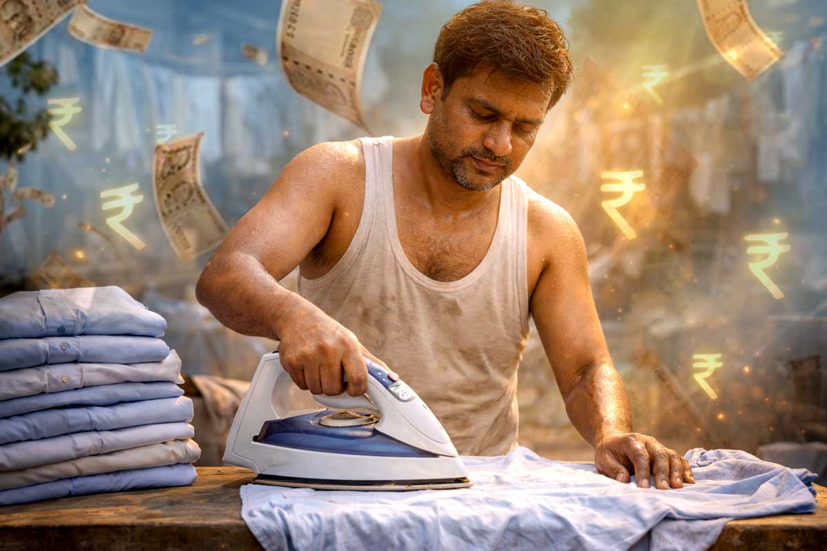 লন্ড্রি থেকে মাসে আয় ২ লক্ষ! তাবড় সফটওয়্যার ইঞ্জিনিয়ারদেরও ‘লজ্জায়’ ফেলছেন এই ব্যবসায়ী