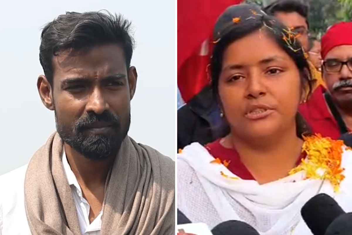 ‘একসঙ্গে দাঁড়িয়ে মার খেয়েছি’, প্রতীক-হারা আবেগঘন মীনাক্ষী