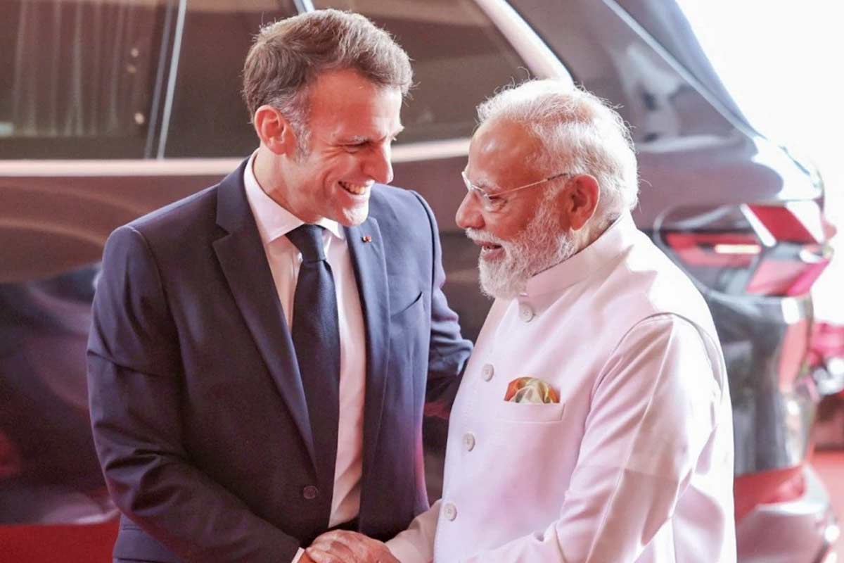 French President Macron thanked PM Modi in ‘Dhurandhar’ style