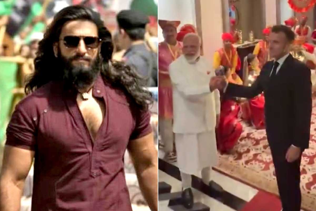 ভারতের আতিথেয়তায় মুগ্ধ, মোদিকে ‘ধুরন্ধর’ স্টাইলে ধন্যবাদ ফরাসি প্রেসিডেন্ট ম্যাক্রোঁর