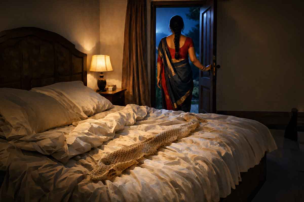বাস্তবেও রয়েছে ইচ্ছাধারী নাগিন? বিছানায় পড়ে সাপের খোলস, বেমালুম উধাও তরুণী!