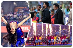 টি-২০ বিশ্বকাপের উদ্বোধনী মঞ্চ মাতালেন নোরা, আর কী হল জাঁকজমকপূর্ণ অনুষ্ঠানে?