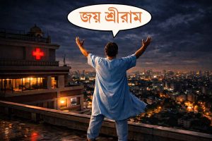 ‘জয় শ্রীরাম’ বলে হাসপাতালের ছাদ থেকে ঝাঁপ রোগীর! চাঞ্চল্য কাঁথিতে