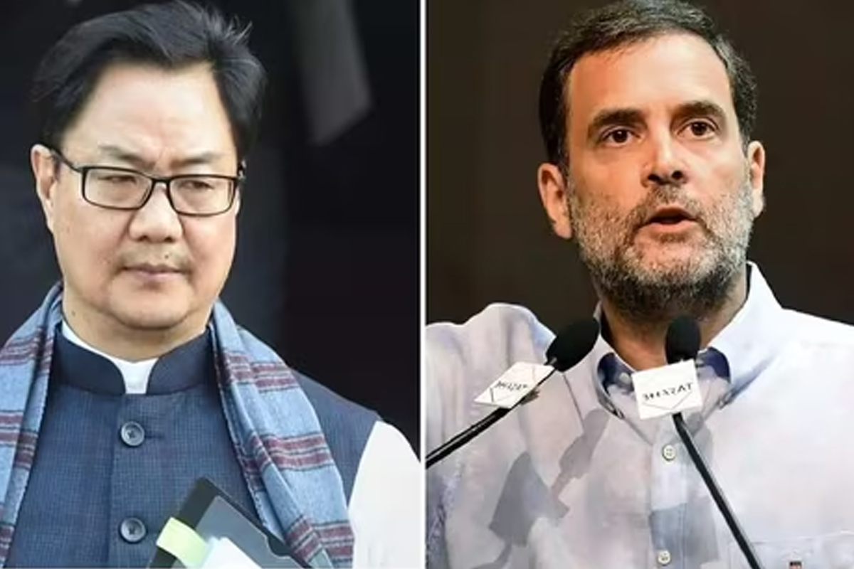 ‘দেশের সুরক্ষা নিয়ে রাজনীতি’, রাহুলের ‘শিক্ষা’কে তোপ, চিন সীমান্তে দাঁড়িয়ে তুমুল কটাক্ষ রিজিজুর