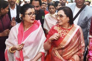 বক্স অফিসে ছুটছে ‘মর্দানি’! কালীঘাটে মাসি দেবশ্রীর সঙ্গে পুজো দিয়ে নারীশক্তির উদযাপনে রানি