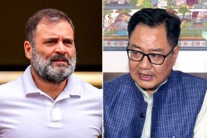 ‘দেশের নিরাপত্তার জন্য রাহুল বিপজ্জনক’, কংগ্রেস সাংসদকে বেনজির আক্রমণ রিজিজুর