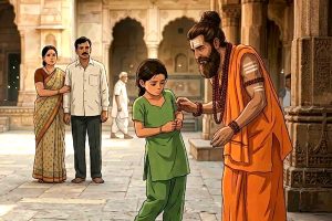 ‘বাবা’র আশীর্বাদ! ভক্তদের সামনেই নাবালিকার ঠোঁটে চুমু ধর্মগুরুর, তারপর…