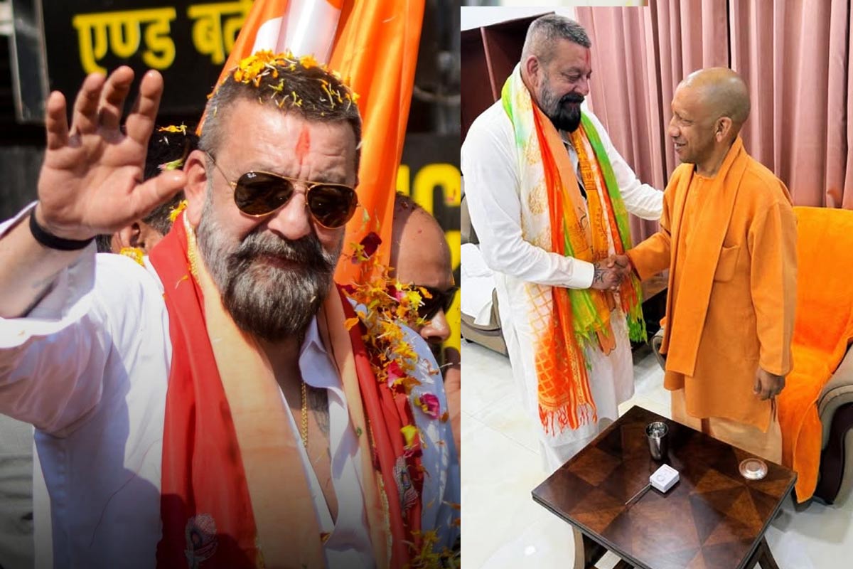 যোগী আদিত্যনাথ সাক্ষাতে সঞ্জয় দত্ত, ‘মুন্নাভাই কি রাজ্যসভার টিকিট পাচ্ছেন?’ উঠছে প্রশ্ন