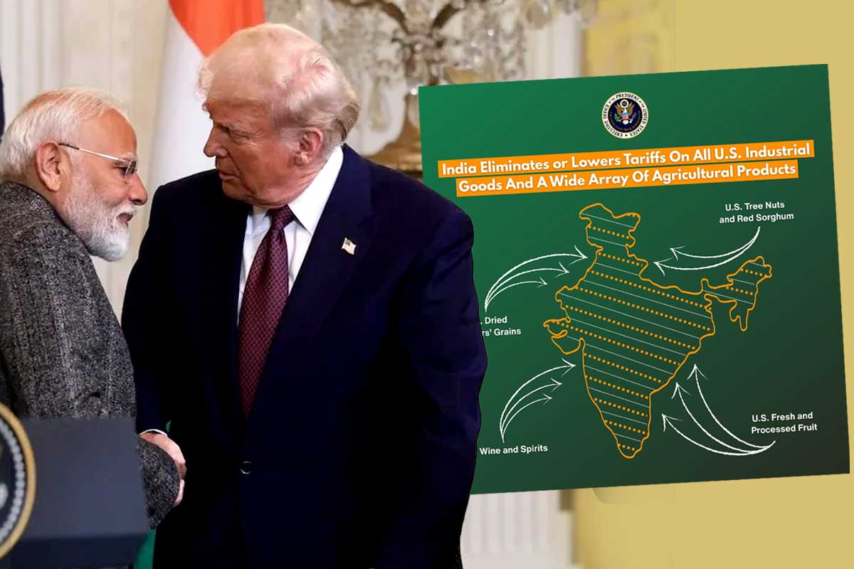 পাক অধিকৃত কাশ্মীর ভারতেরই অংশ, বাণিজ্যচুক্তির ঘোষণার পর মানচিত্র প্রকাশ ট্রাম্পের, বার্তা চিনকেও