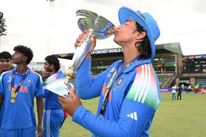 ‘মনেই হয়েছিল, আজকের দিনটা শুধু আমার’, ভারতকে বিশ্বসেরা করে তৃপ্ত বৈভব