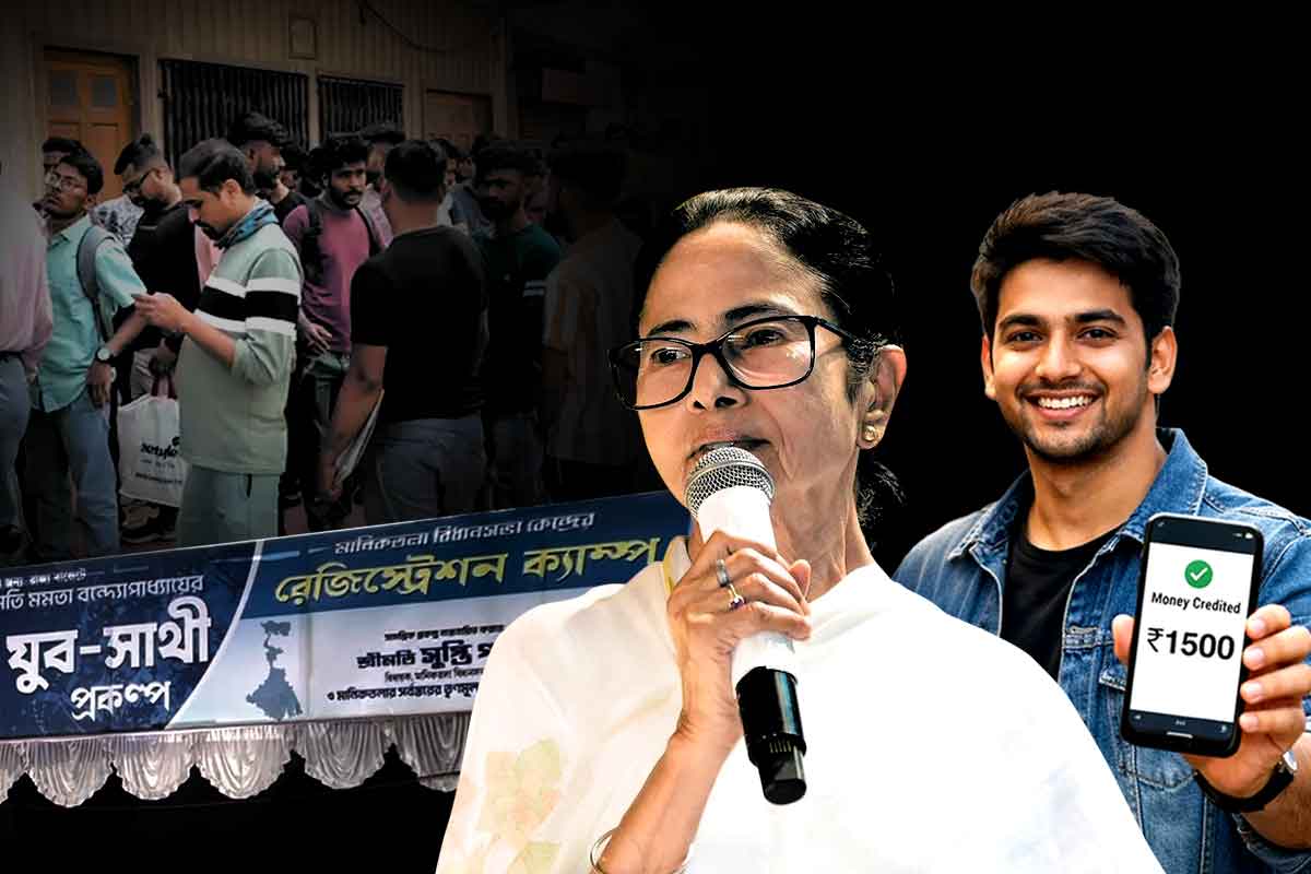 এক ক্লিকেই ৯০ হাজার! ‘যুবসাথী’র লাইনে জনজোয়ার