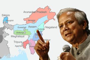 তাঁর আমলেই ‘মবের মুলুক’ বাংলাদেশ! বিদায় বেলায় ব্যর্থতা ঢাকতে ‘সেভেন সিস্টার’ খোঁচা ইউনুসের