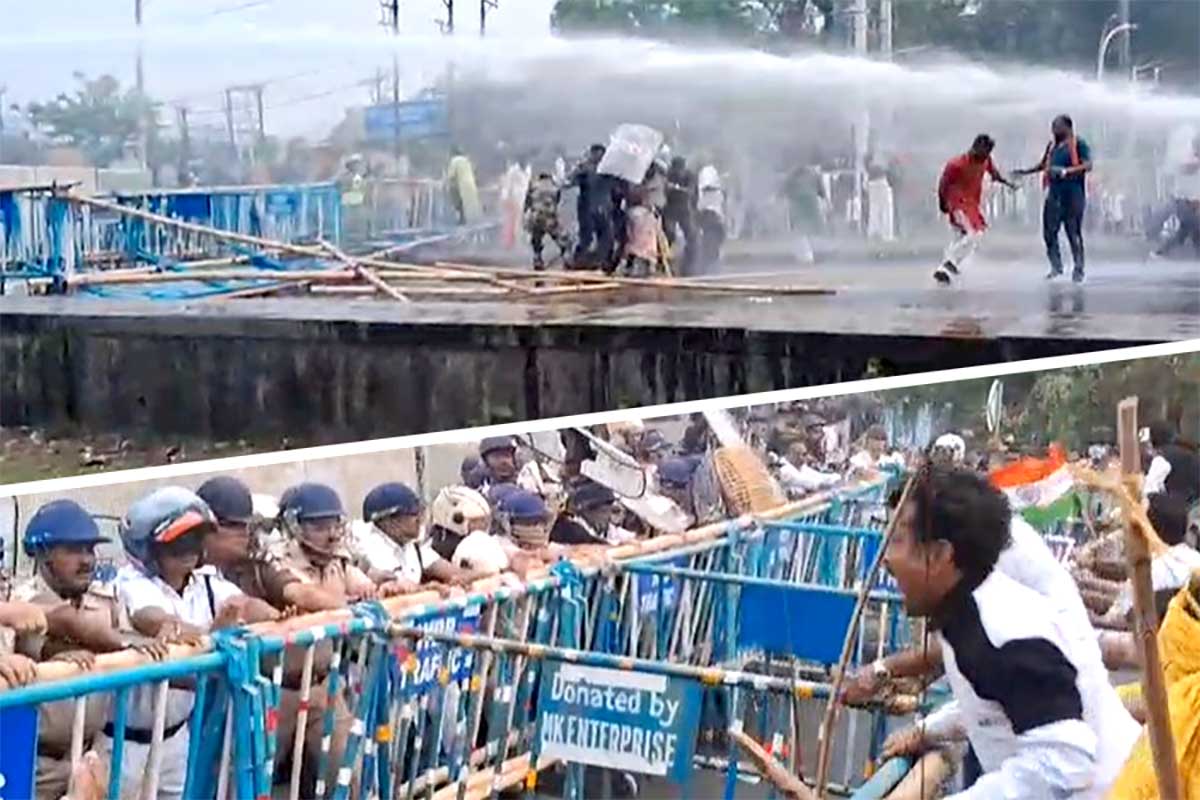 উত্তরকন্যা অভিযান ঘিরে রণক্ষেত্র ফুলবাড়ি, ন্যায়বিচারের দাবিতে বিক্ষোভ!