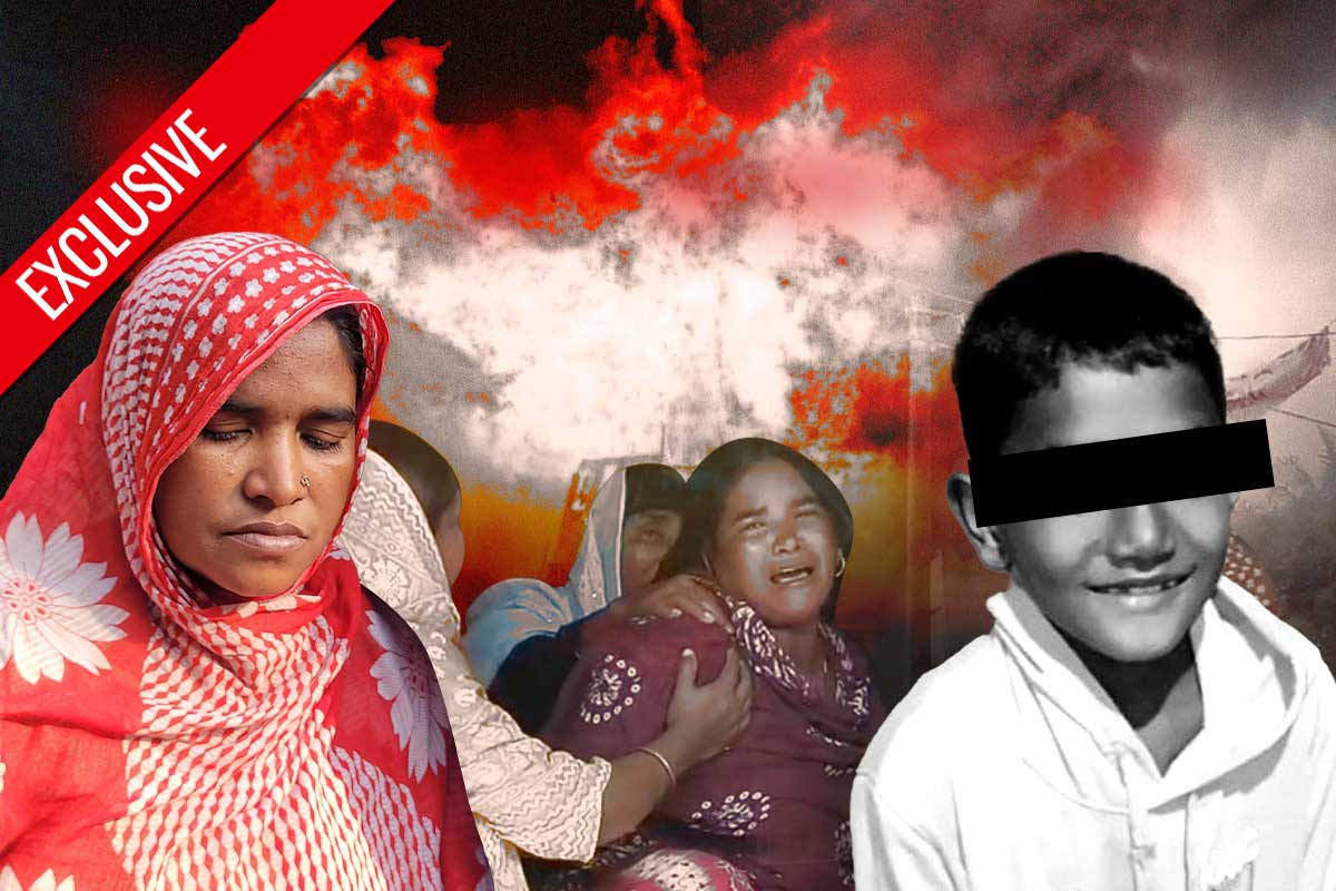 বিস্ফোরণে সন্তানহারা মা, ভোটের আগে হাহাকার ভাঙড়ে